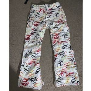 BURTON dry ride multicolored snowboard  pants